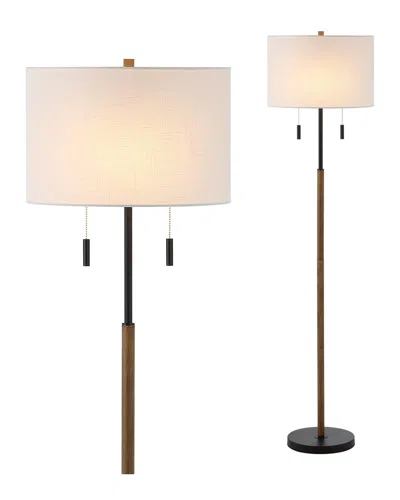 Jonathan Y Maude Floor Lamp In Black