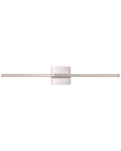 Jonathan Y Mekena Dimmable Led Wall Sconce In Silver