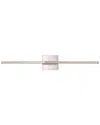 Jonathan Y Mekena Dimmable Led Wall Sconce In Nickel