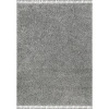 Jonathan Y Mercer Shag Plush Tassel Area Rug In Charcoal