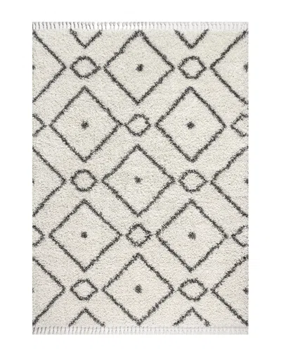 Jonathan Y Mercer Shag Rug In Neutral