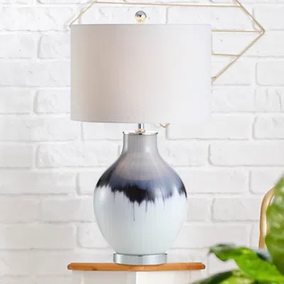 Jonathan Y Mia 27" Glass/metal Led Table Lamp