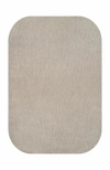Jonathan Y Miles Modern Minimalist Radius Corner Solid Indoor/outdoor Shaped Area Rug