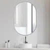 Jonathan Y Milly Medium Oval Metal Framed Wall Mirror