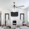 Jonathan Y Mindy 52" 3-light Glam Modern Crystal Shade Led Ceiling Fan With Remote