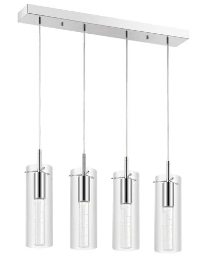 Jonathan Y Mium Led Pendant In White