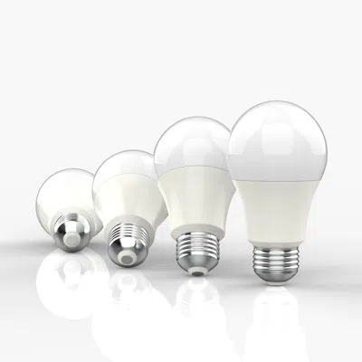 Jonathan Y Modern Non-dimmable A19-9w Led Bulbs With E26 Base, 80+ Cri, Warm White 2700k, 805 Lumens (pack Of 4 In Transparent