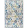 Jonathan Y Modern Persian Boho Vintage Trellis Area Rug In Blue/multi