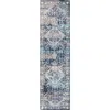 Jonathan Y Modern Persian Vintage Medallion Area Rug In Blue