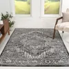 Jonathan Y Modern Persian Vintage Medallion Area Rug In Black