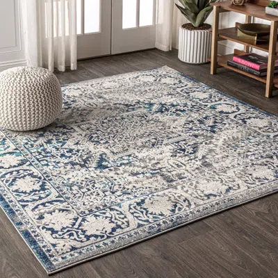Jonathan Y Modern Persian Vintage Medallion Square Area Rug