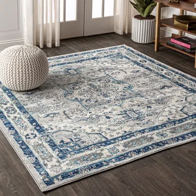 Jonathan Y Modern Persian Vintage Medallion Square Area Rug