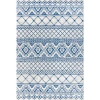 Jonathan Y Moroccan Hype Boho Vintage  Area Rug In Cream/blue