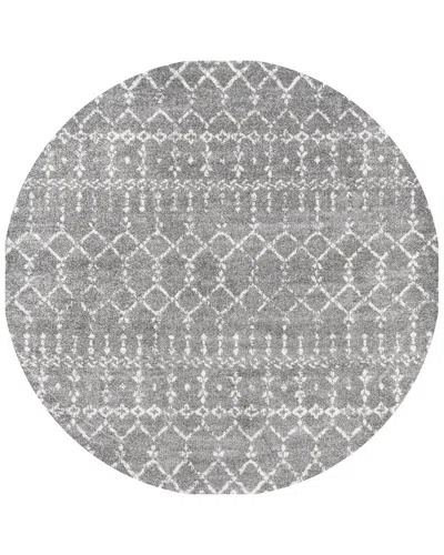 Jonathan Y Moroccan Hype Boho Vintage Diamond Area Rug In Gray
