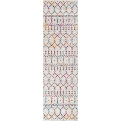 Jonathan Y Moroccan Hype Boho Vintage Diamond Area Rug In Multi