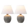 Jonathan Y Myron Minimalist Scandinavian Concrete Effect Resin/iron Led Table Lamp