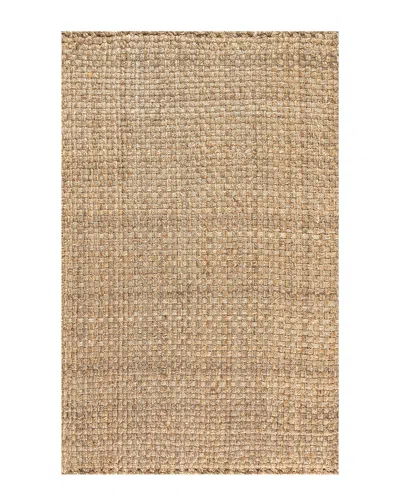 Jonathan Y Natural Fiber Hand-woven Rug In Brown