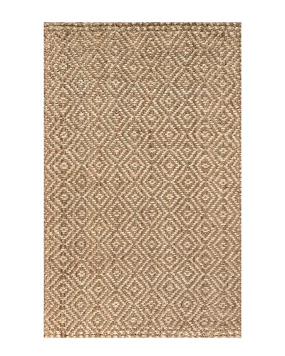 Jonathan Y Natural Fiber Hand-woven Rug In Pink