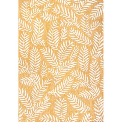 Jonathan Y Nevis Palm Frond Indoor/outdoor Area Rug In Multi