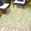 Jonathan Y Nevis Palm Frond Indoor/outdoor Area Rug In Green
