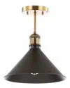 Jonathan Y Nick 11in Metal Led Semi-flush Mount