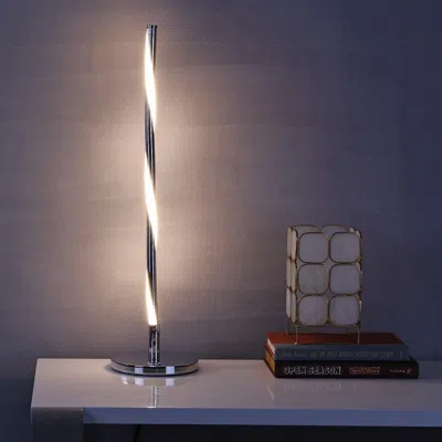 Jonathan Y Nile 23.5" Led Integrated Table Lamp In Multi