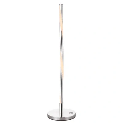 Jonathan Y Nile Led Integrated Table Lamp In Chrome
