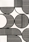 Jonathan Y Nordby High-low Geometric Arch Scandi Striped Indoor/outdoor Area Rug In White