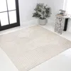 Jonathan Y Nordby High-low Geometric Arch Scandi Striped Indoor/outdoor Square Area Rug