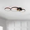 Jonathan Y Nube 26.88" 3-light Contemporary Modern Metal Integrated Led Flush Mount