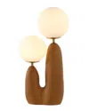 Jonathan Y Oda Table Lamp In Brown