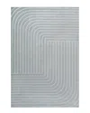 Jonathan Y Odense High-low Minimalist Angle Geometric Indoor/outdoor Area Rug In Blue