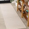 Jonathan Y Odense High-low Minimalist Angle Geometric Indoor/outdoor Area Rug In Neutral