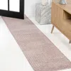 Jonathan Y Odense High-low Minimalist Angle Geometric Indoor/outdoor Area Rug In Light Taupe
