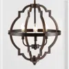 Jonathan Y Ogee 16.75" 3-light Adjustable Iron Rustic Industrial Led Pendant