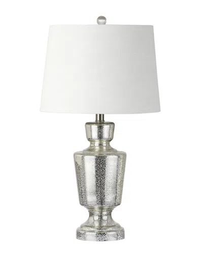 JONATHAN Y JONATHAN Y OLIVIA 26.5IN GLASS LED TABLE LAMP SILVER