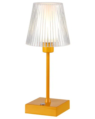 Jonathan Y Oscar Led Table Lamp In Orange
