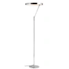 Jonathan Y Owen 66.7" Integrated Led Metal Floor Lamp In Chrome