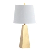 Jonathan Y Alexis 20.5" Led Table Lamp In Gold Leaf
