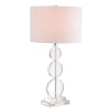 Jonathan Y Paisley 29.5" Crystal Led Table Lamp, Clear In Clear