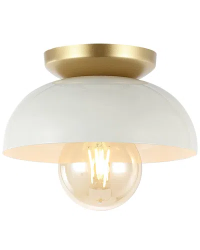 Jonathan Y Paulina Flush Mount In White