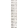 Jonathan Y Pele Modern Geometric Dot Shag Area Rug In White/gray