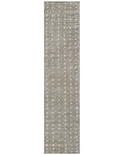 JONATHAN Y JONATHAN Y PELE MODERN GEOMETRIC DOT SHAG POLYPROPYLENE RUG