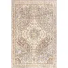 Jonathan Y Petras Modern Ornate Medallion Area Rug In Gray/brown