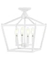 Jonathan Y Plains Semi Flush Mount