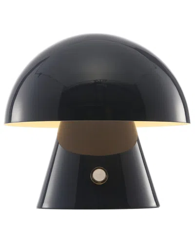 Jonathan Y Porcini Led Table Lamp In Black