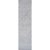 Jonathan Y Portmany Neutral Diamond Trellis Indoor/outdoor Area Rug In Light Gray