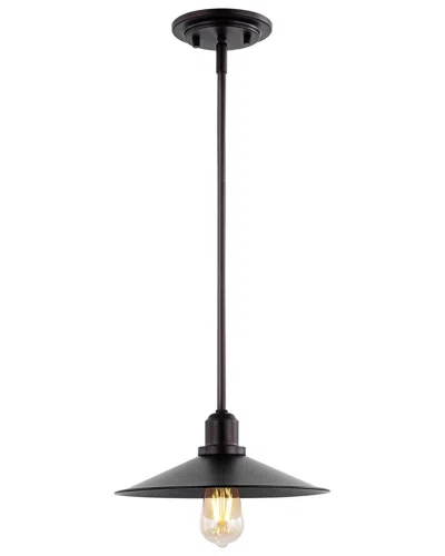 Jonathan Y Prairie 10.5in Led Pendant In Bronze