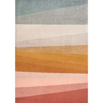 Jonathan Y Prism Geometric Striped Area Rug In Multi