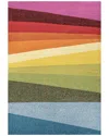 Jonathan Y Prism Polypropylene Rug In Orange